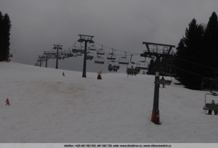 Imagen de vista previa de la cámara web Vítkovice - skiresort Aldrov